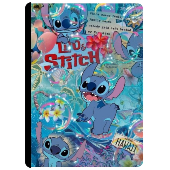 Handmade Lilo and Stitch Composition Notebook - Picture 1 of 1